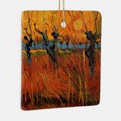 Willows at Sunset by Vincent van Gogh Keramisch Ornament (Rechts)