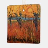 Willows at Sunset by Vincent van Gogh Keramisch Ornament (Links)
