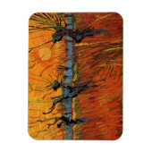 Willows at Sunset by Vincent van Gogh Magneet (Verticaal)