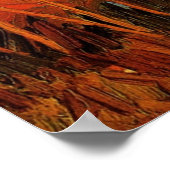 Willows at Sunset by Vincent van Gogh Poster (Hoek)