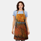 Willows at Sunset by Vincent van Gogh Schort (Gedragen)