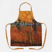 Willows at Sunset by Vincent van Gogh Schort (Voorkant)