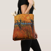 Willows at Sunset by Vincent van Gogh Tote Bag (Dichtbij)