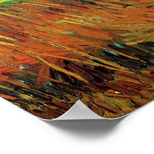 Willows at Sunset (F572) Van Gogh Fine Art Poster (Hoek)