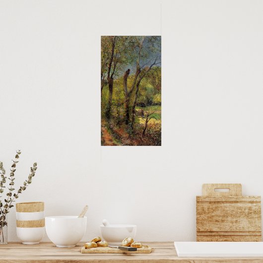Willows by Paul Gauguin Poster (Keuken)