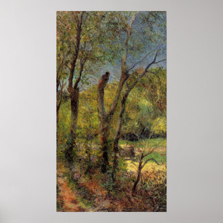 Willows by Paul Gauguin Poster