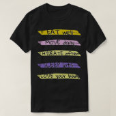 Willpower Quotes T-shirt (Design voorkant)