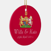 Wills and Kate Royal Wedding Keepomwille Ornament (Rechts)