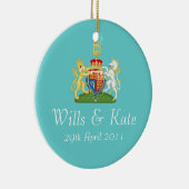 Wills and Kate Royal Wedding Keepomwille Ornament (Rechts)