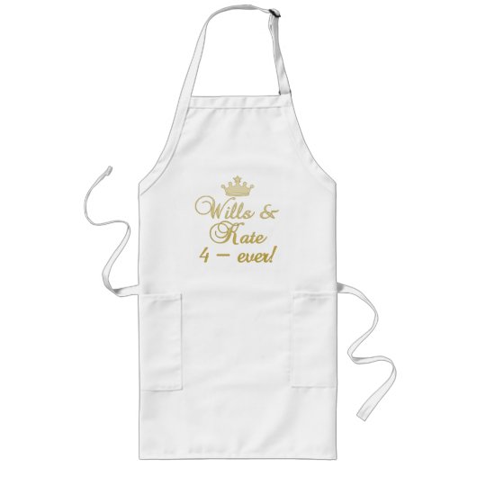 Wills & Kate 4-Ever T-shirts, Mokken, Gifts Lang Schort (Voorkant)