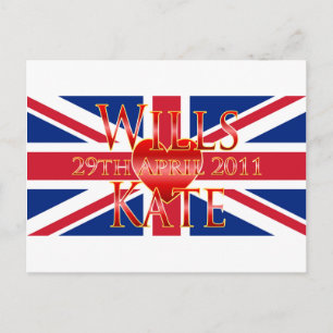 Wills & Kate Briefkaart