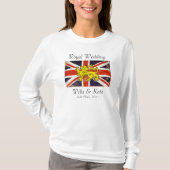 Wills & Kate Koninklijk Trouwshirt T-shirt (Voorkant)