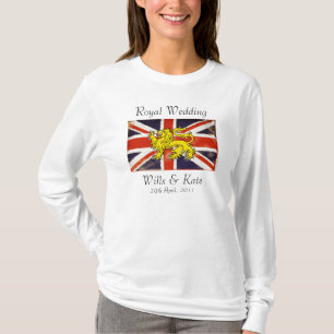 Wills & Kate Koninklijk Trouwshirt T-shirt