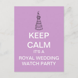 Wills & Kate Royal Wedding Postcard Briefkaart