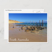 willunga strand briefkaart (Voorkant / Achterkant)