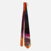 Willy Abstracte Necktie Stropdas (Achterkant)