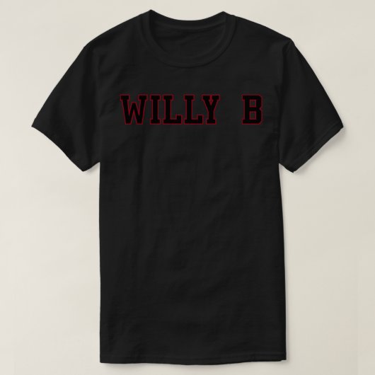 Willy B 4 T-shirt (Design voorkant)