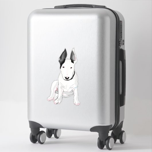 "WILLY" Bull Terrier Sticker (Koffer)