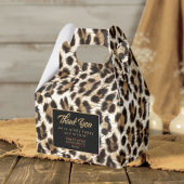 Willy Happy Bedankt White Leopard ID1157 Bedankdoosjes