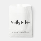 Willy in Love | Zaaigoed van wilde bloemen Moderne Bedankzakje (Voorkant)