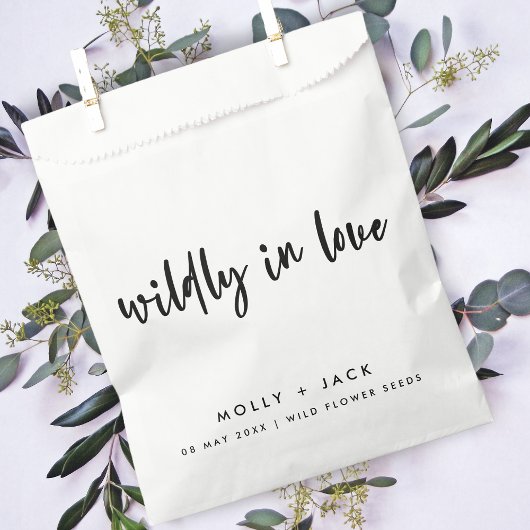 Willy in Love | Zaaigoed van wilde bloemen Moderne Bedankzakje