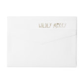 Willy Merry Return Address Labels (Achterkant)