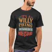 Willy Name T Shirt (Voorkant)