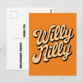Willy nilly briefkaart (Voorkant / Achterkant)
