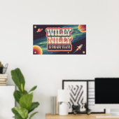 Willy Nilly is de manier om te leven Poster (Thuiskantoor)