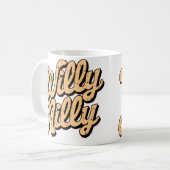 Willy nilly koffiemok (Voorkant links)