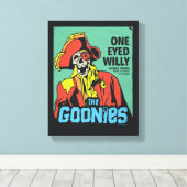 Willy Pirate Kapitein van het Inferno Canvas Afdruk (Insitu (Houten vloer))