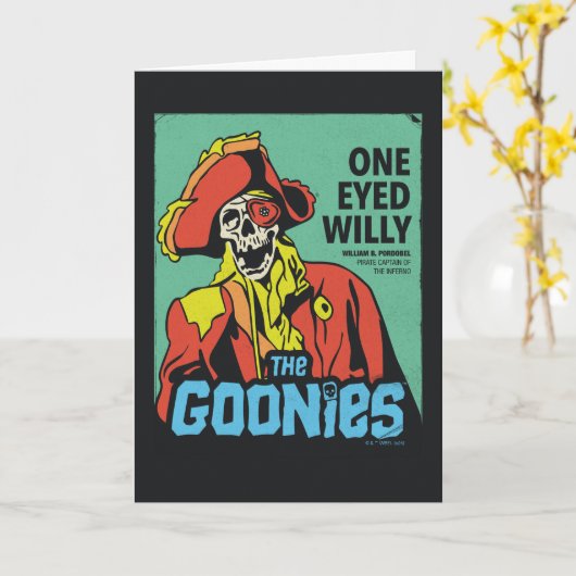 Willy Pirate Kapitein van het Inferno Kaart (Gele Bloem)