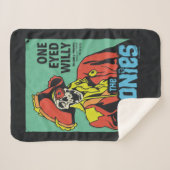 Willy Pirate Kapitein van het Inferno Sherpa Deken (Voorkant (horizontaal))