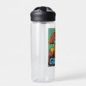 Willy Pirate Kapitein van het Inferno Waterfles (Voorkant)
