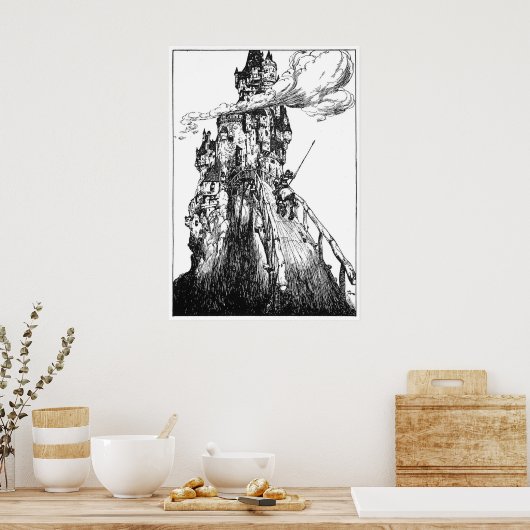 Willy Pogany afbeelding Poster (Keuken)