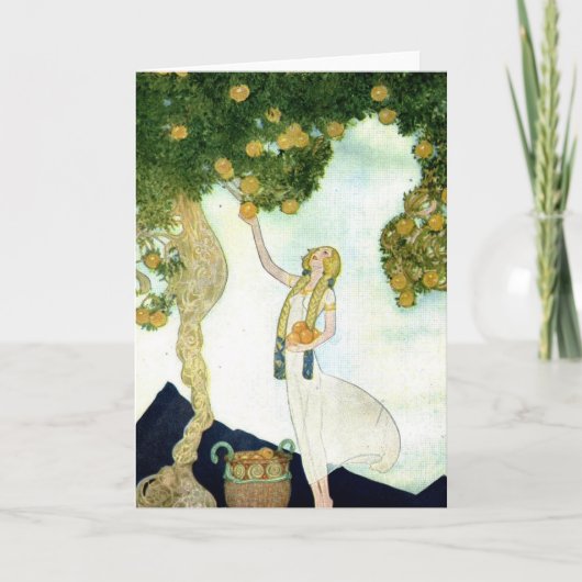 Willy Pogany illustratie wenskaart Kaart (Voorkant)