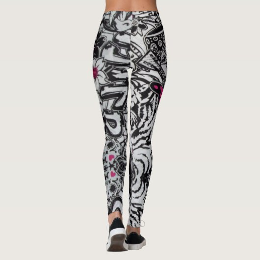 Willy Rock en Roll Leggings (Achterkant)