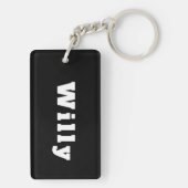 Willy Sleutelhanger (achterkant)