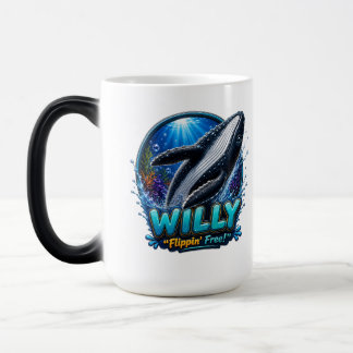 Willy Walvis – Flippin’ Vrij. Grappig Magische Mok