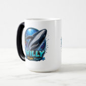 Willy Walvis – Flippin’ Vrij. Grappig Magische Mok (Voorkant links)