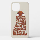 Willy Wonka Chocolate Waterfall Typografie Case-Mate iPhone Case (Achterkant)