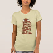 Willy Wonka Chocolate Waterfall Typografie T-shirt (Voorkant)