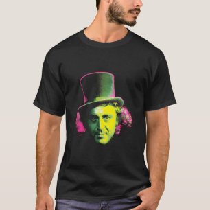 Willy Wonka De Chocolade Fabriek Wonka Gezicht T-shirt