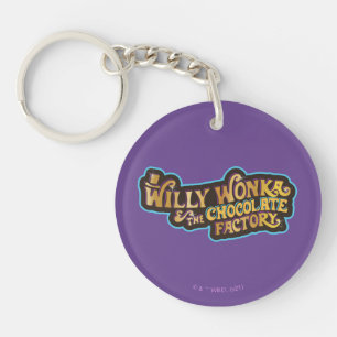 Willy Wonka & de Chocolate Factory Logo Sleutelhanger