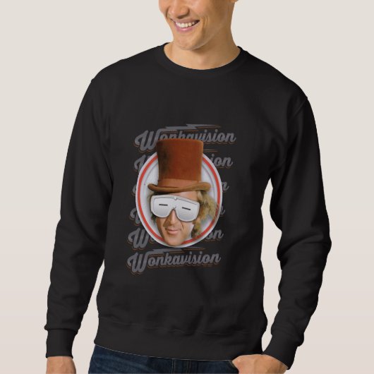Willy Wonka en de chocoladefabriek Wonkavision Trui (Voorkant)