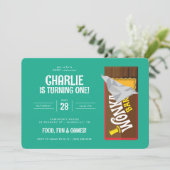 Willy Wonka en de Chocolate Factory Birthday Kaart (Staand voorkant)