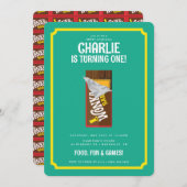 Willy Wonka en de Chocolate Factory Birthday Kaart (Voorkant / Achterkant)