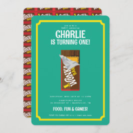 Willy Wonka en de Chocolate Factory Birthday Kaart