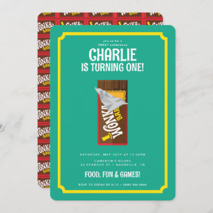 Willy Wonka en de Chocolate Factory Birthday Kaart