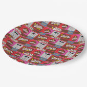 Willy Wonka en de Chocolate Factory Birthday Papieren Bordje (Gekanteld)